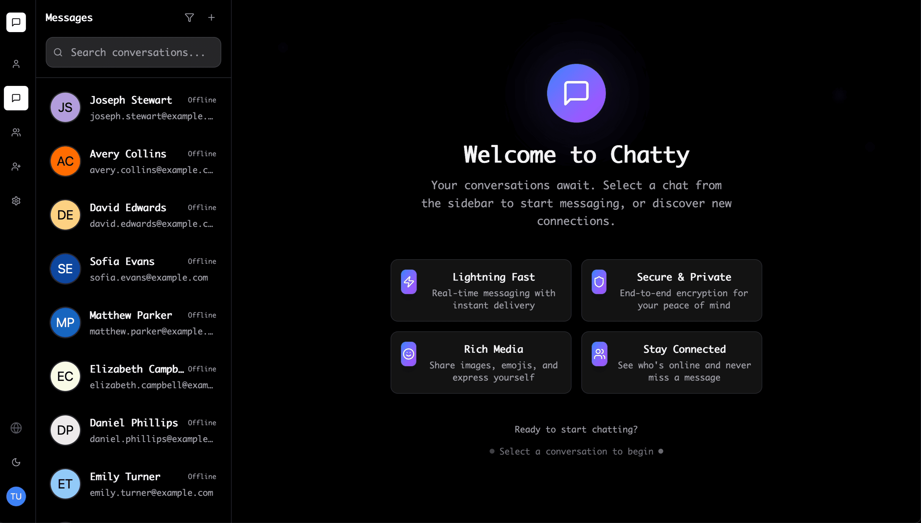 Chatty preview