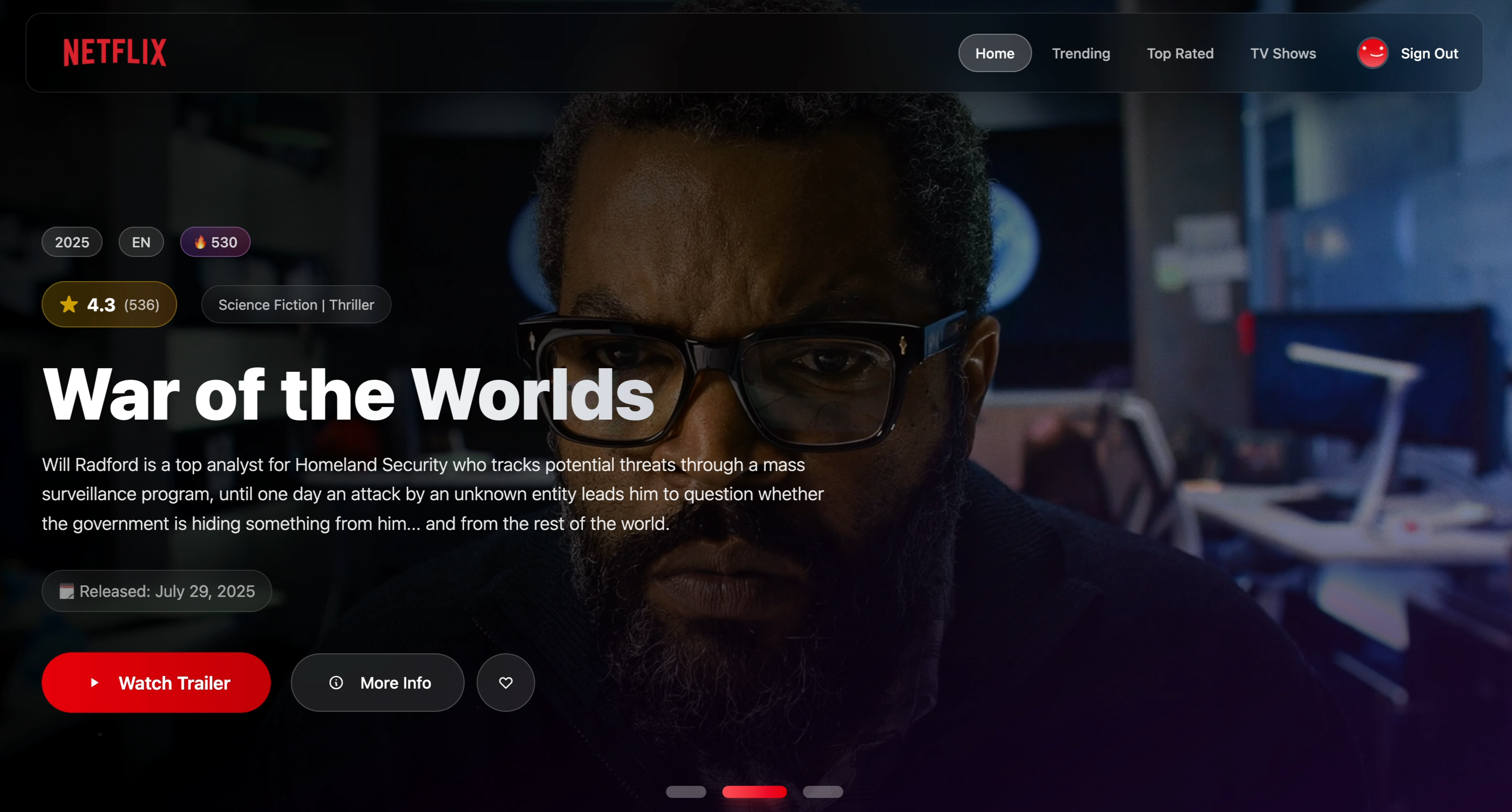 Netflix Clone project