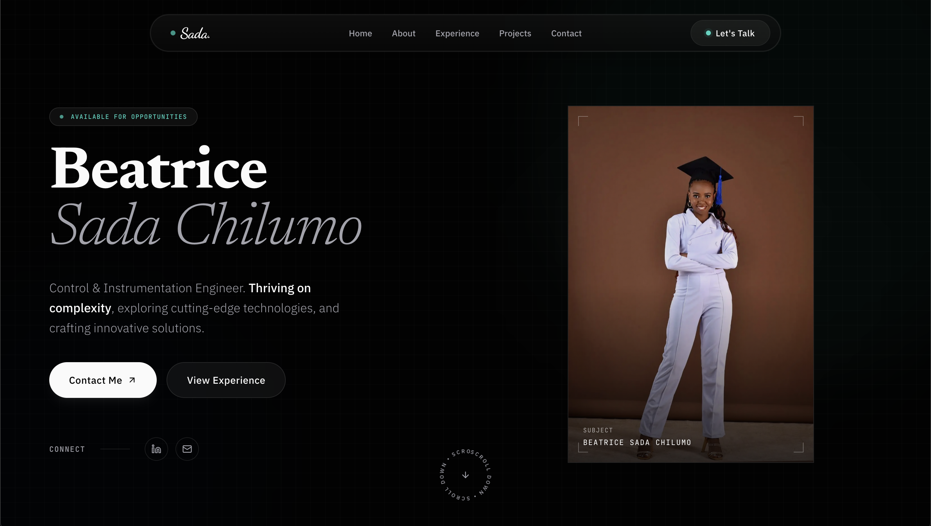 Beatrice Sada portfolio